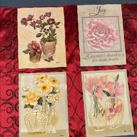 Floral Art Prints Set - Picture 1 of 5